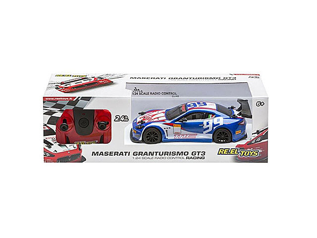 Auto radio comando 1:24 maserati granturismo  2.4 ghz