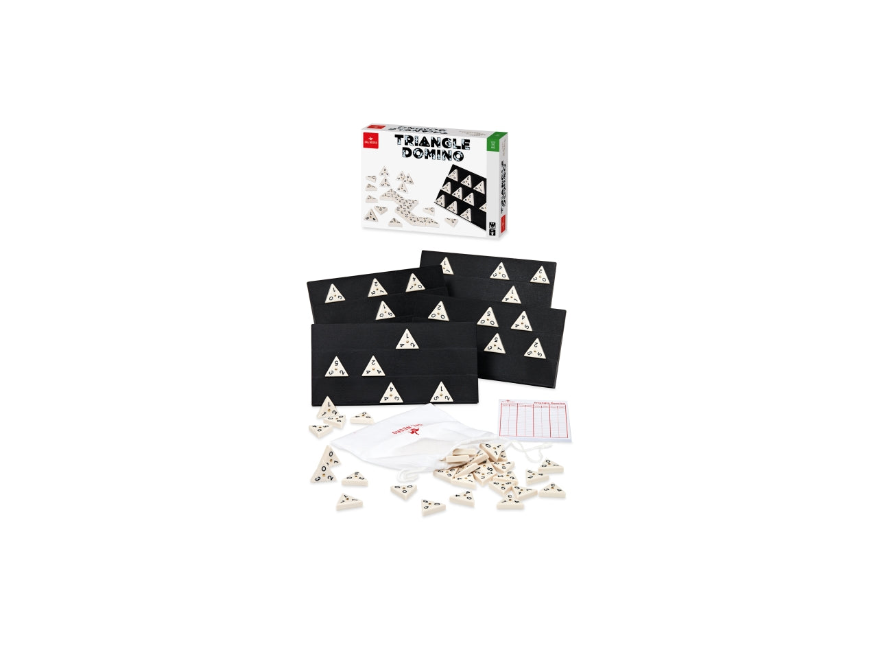 Dal negro gioco triangle domino