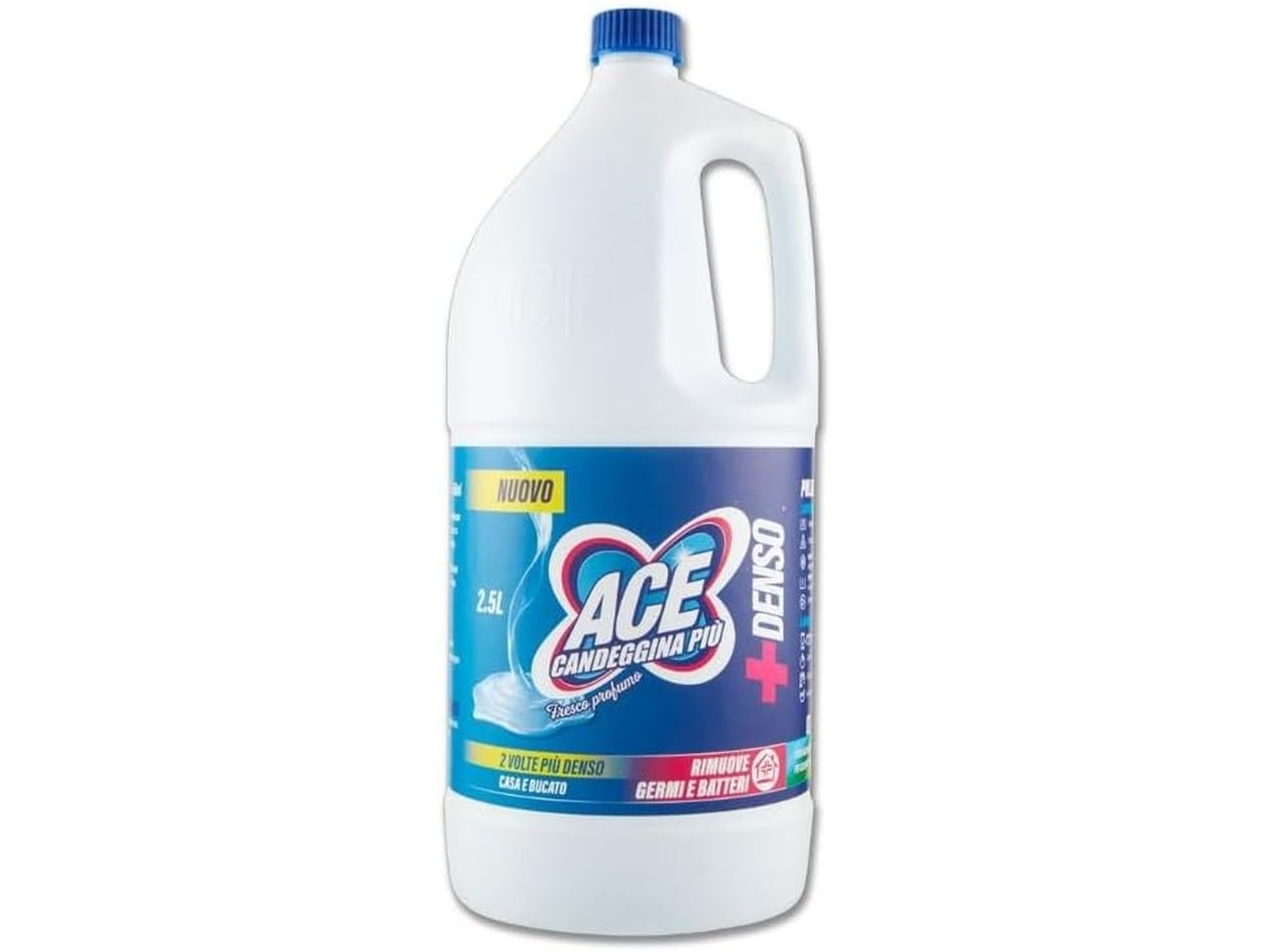 Ace candeggina denso piu blu 2,5lt$