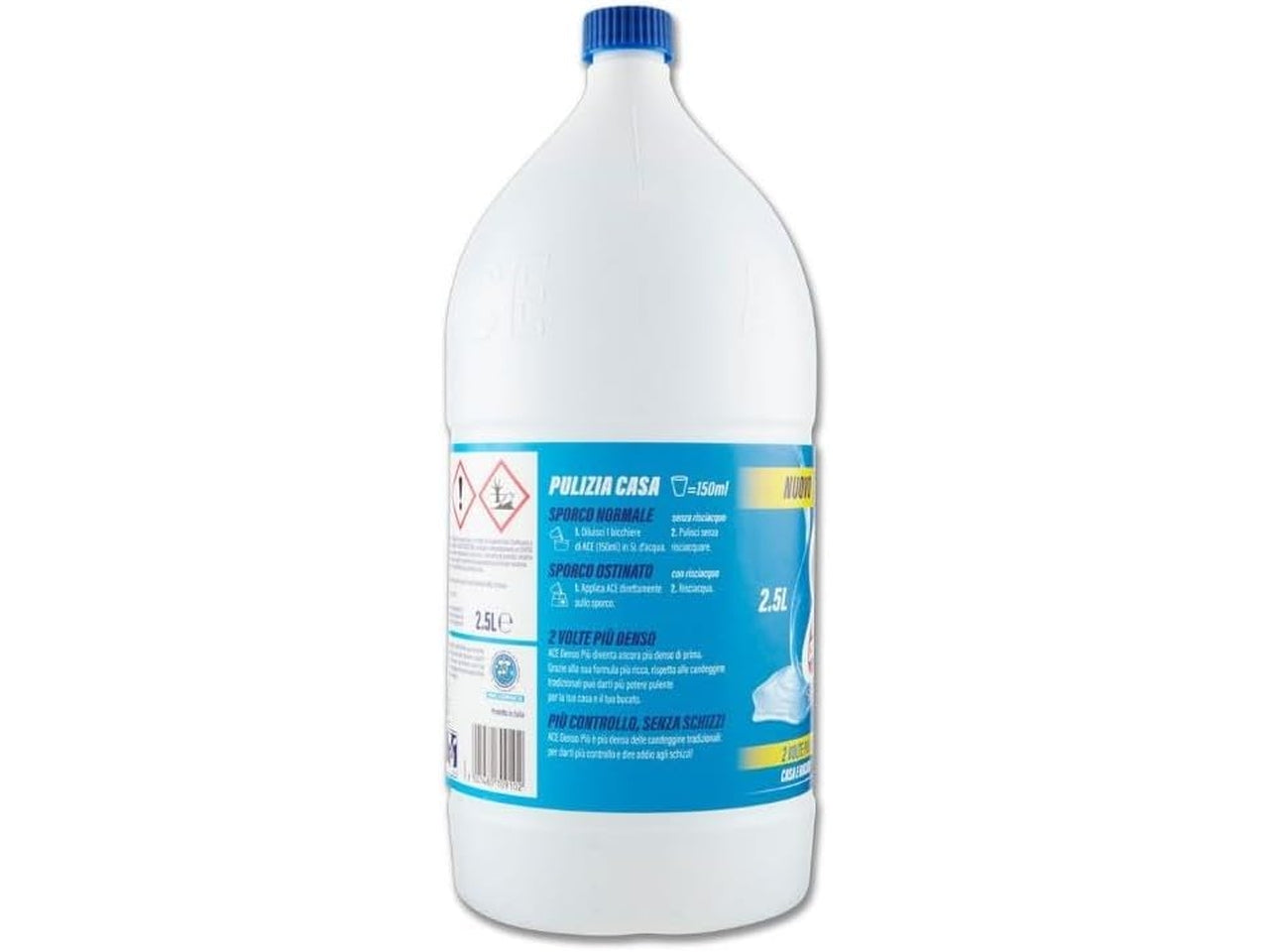 Ace candeggina denso piu blu 2,5lt$