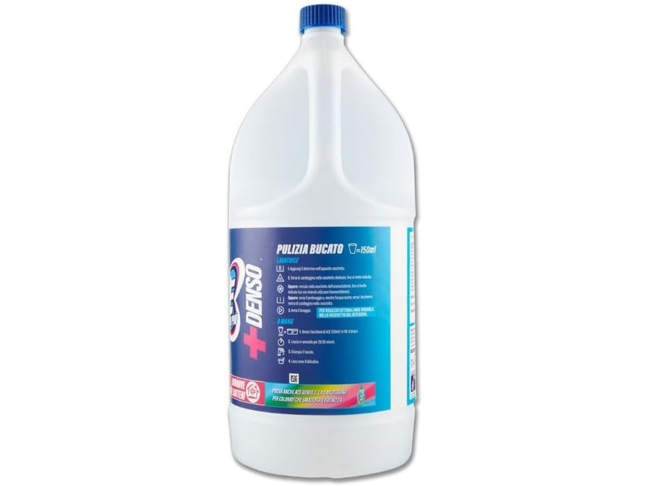 Ace candeggina denso piu blu 2,5lt$