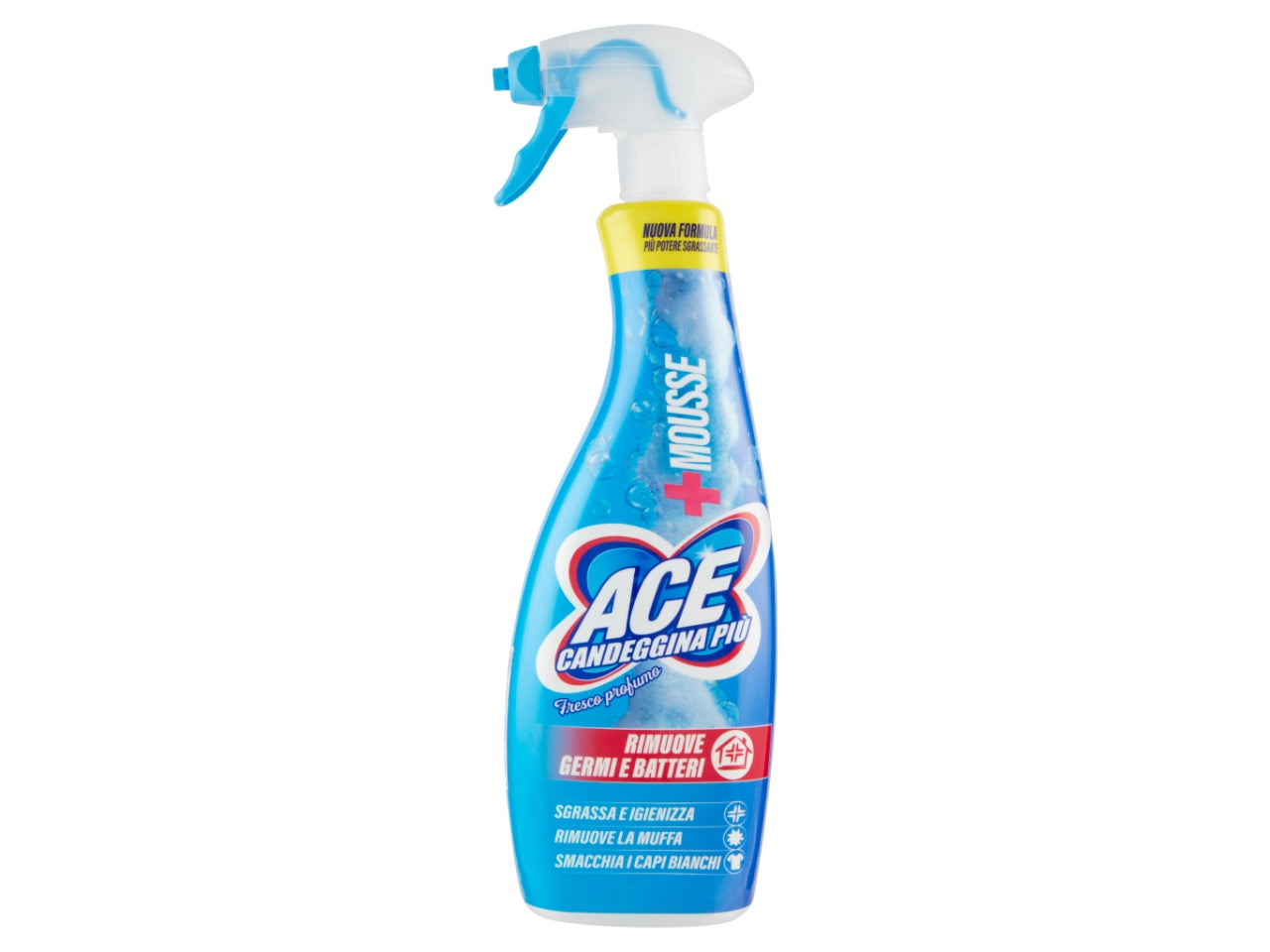 Ace spray candeggina 700ml fresco profumo$