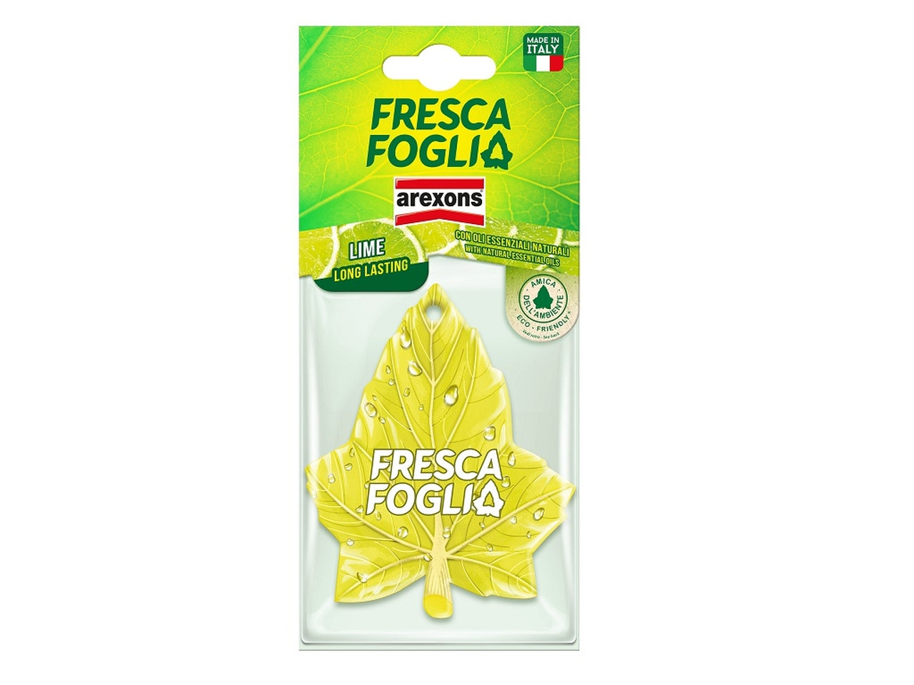 Deodorante fresca foglia lime long lasting con oli essenziali naturali