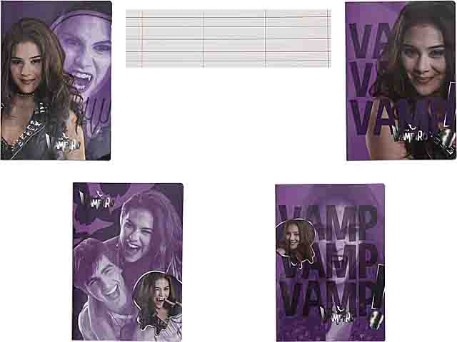 Chica vampiro quaderno a4 rigatura a - assortiti