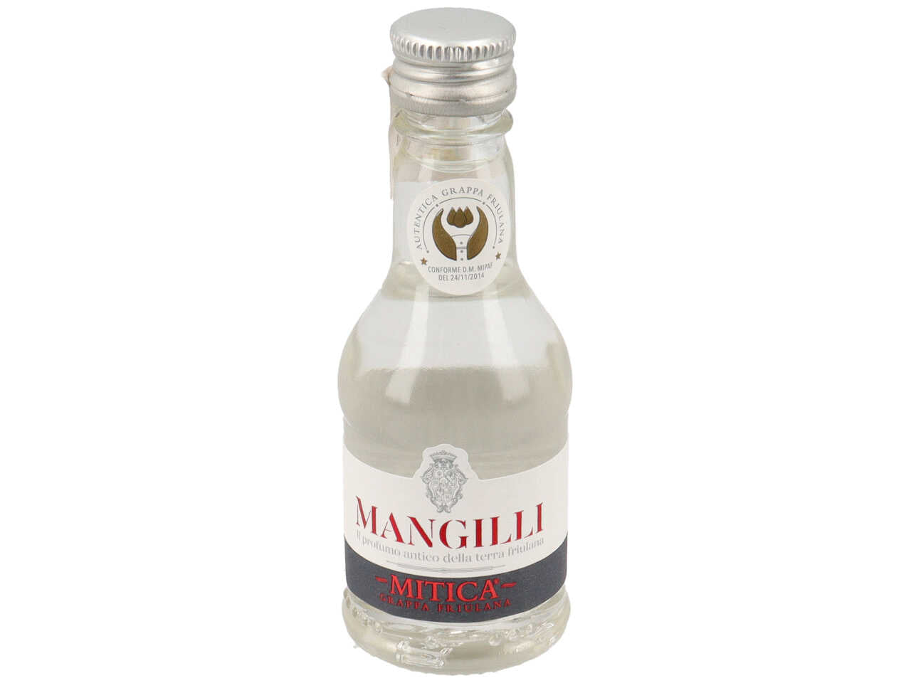 Grappa friulana mitica mangilli 3cl