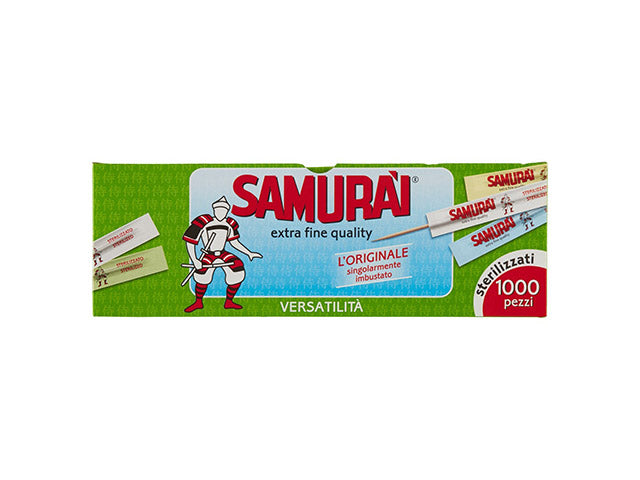 Samurai stuzzicadenti betulla imbust.1000 pezzi 341cb