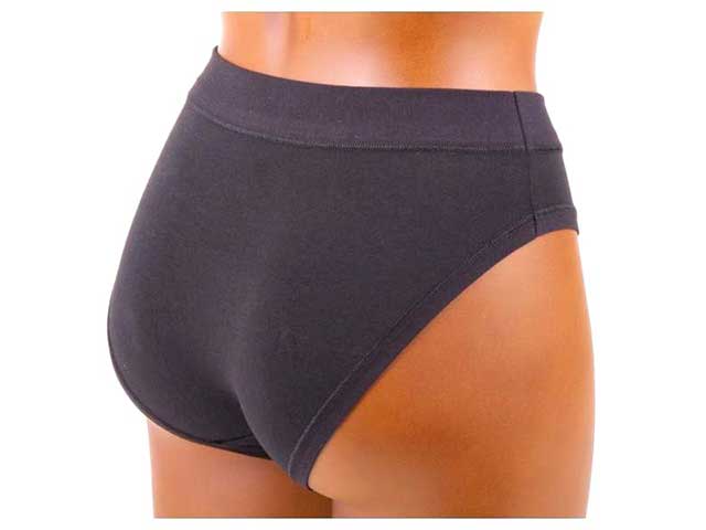 Cotonella slip donna 3 pezzi tg.6 nero