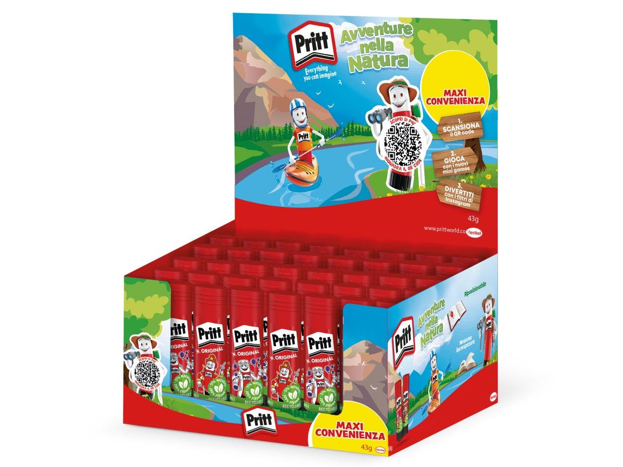 Pritt colla stick 43g