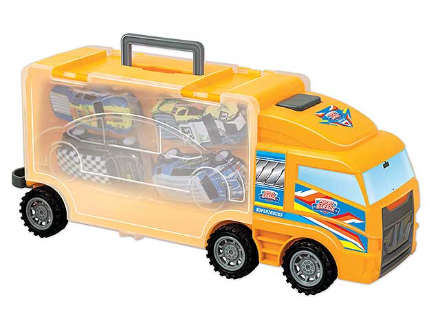 Camion lanciatore+garage+macchinine 11186