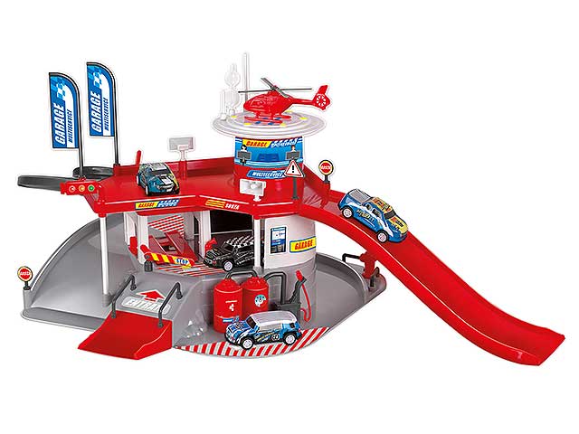 Camion lanciatore+garage+macchinine 11186