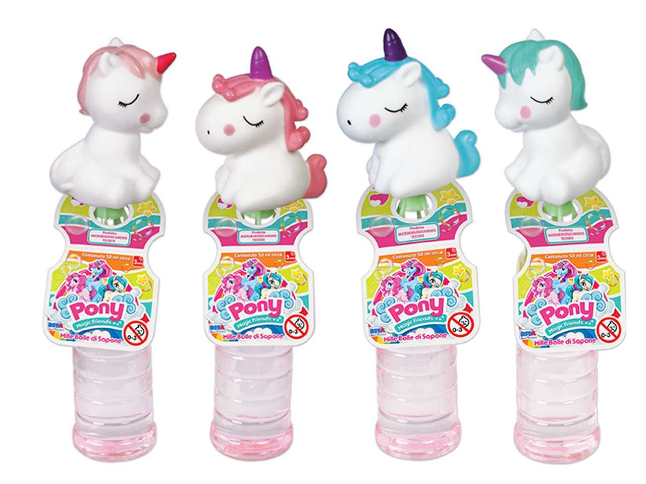 Bolle di sapone pony 50ml