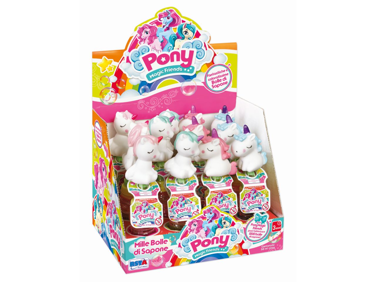 Bolle di sapone pony 50ml