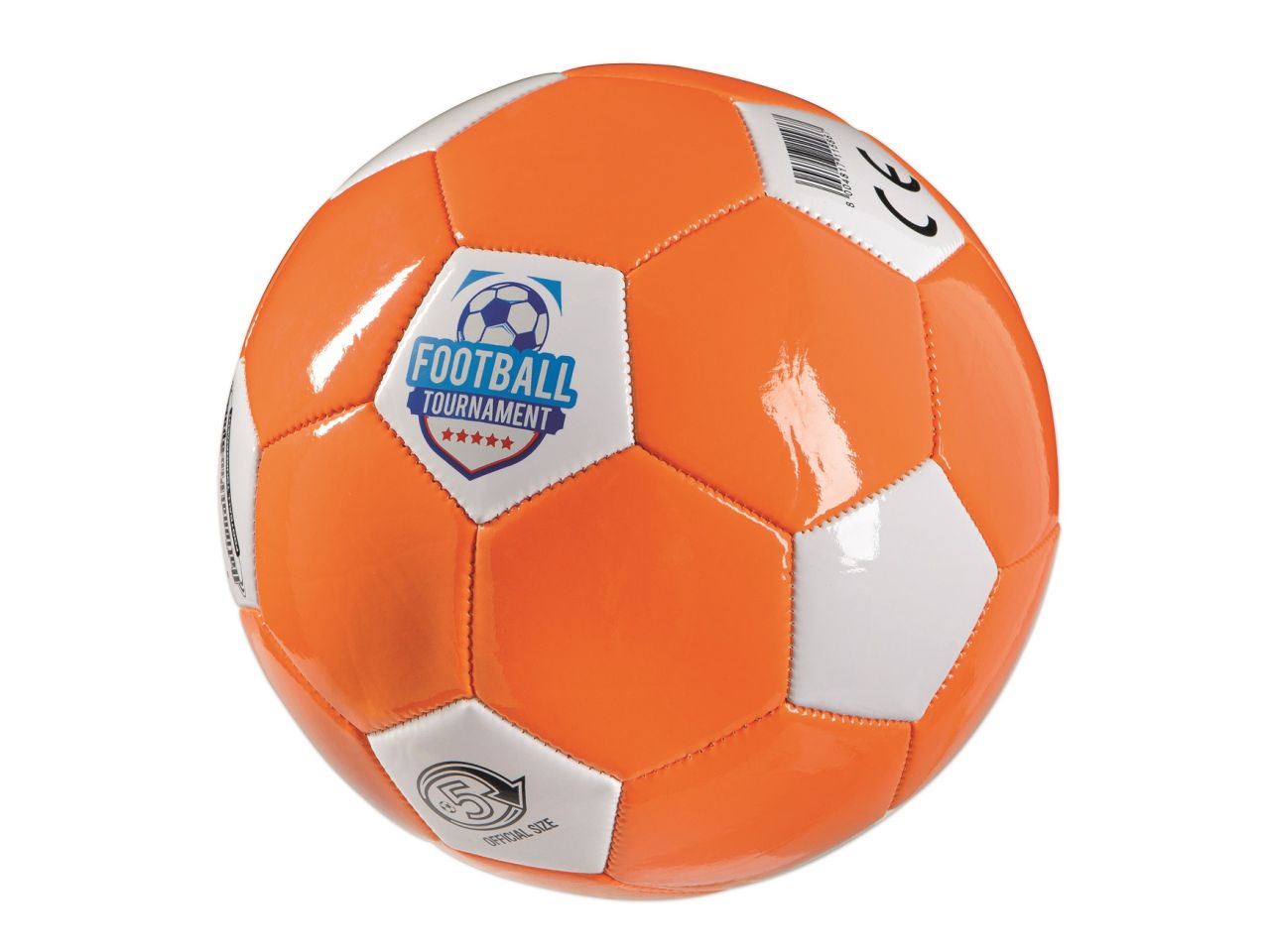 Pallone calcio similcuoio d.23cm misura 5 sgonfio