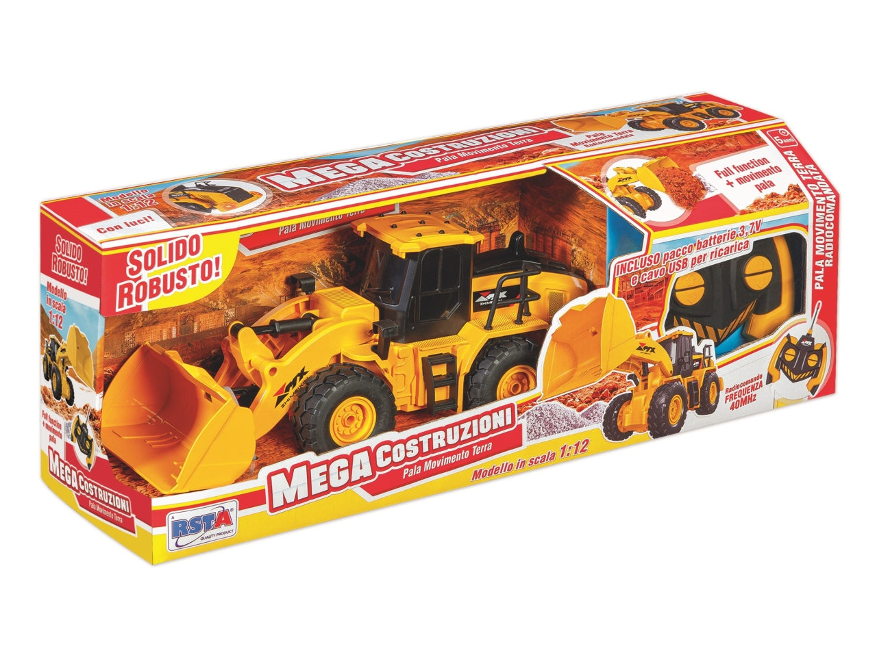 Pala movimento terra radiocomandata