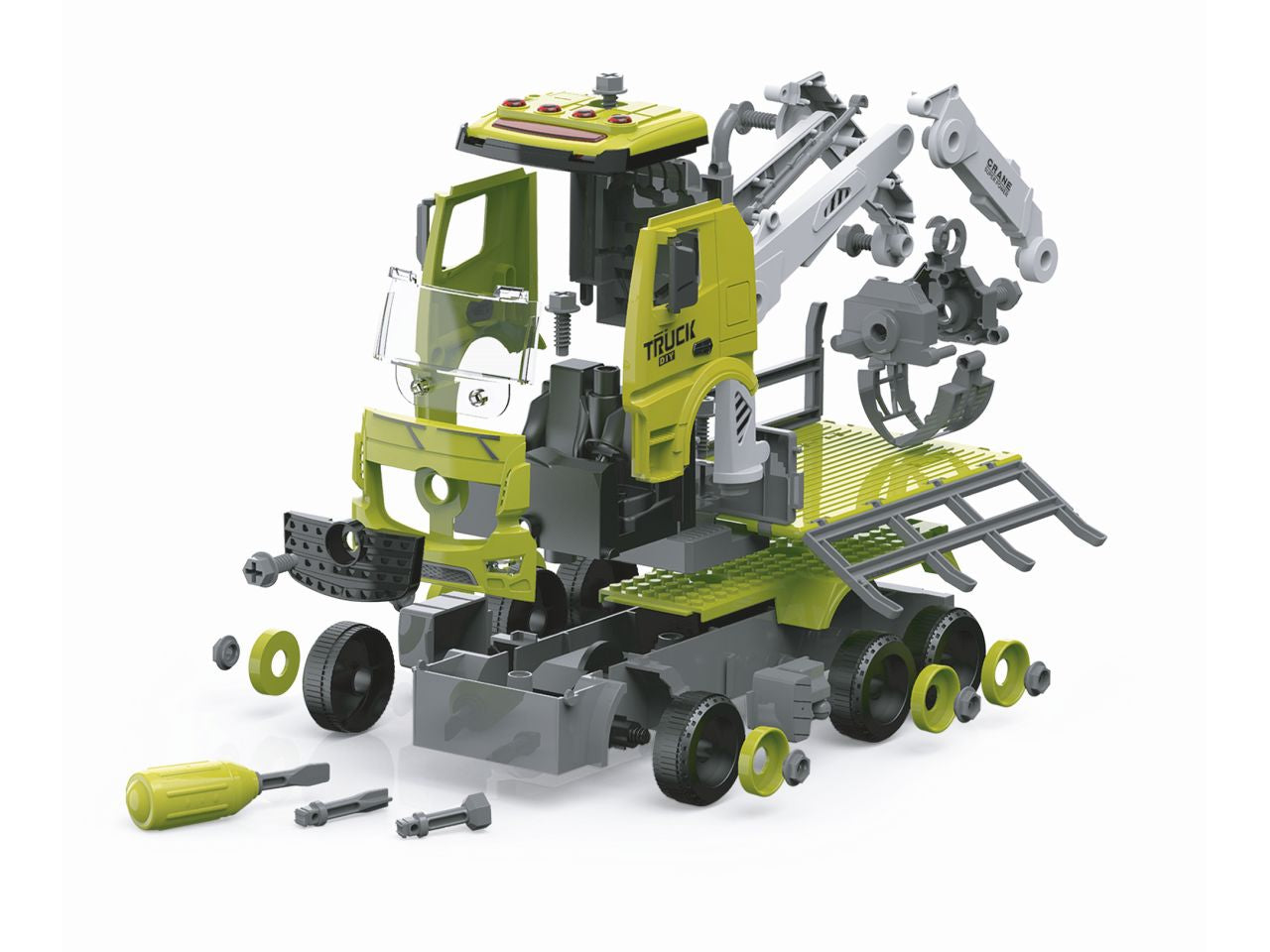 Camion meccanico junior in 2 modelli assortiti