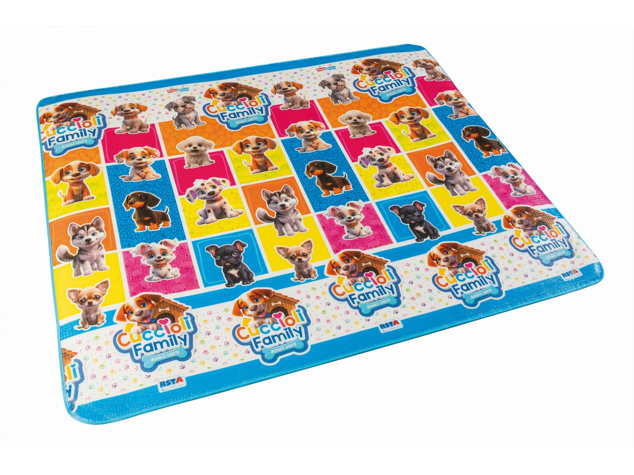 Tappeto playmat 180x150x1 cuccioli family