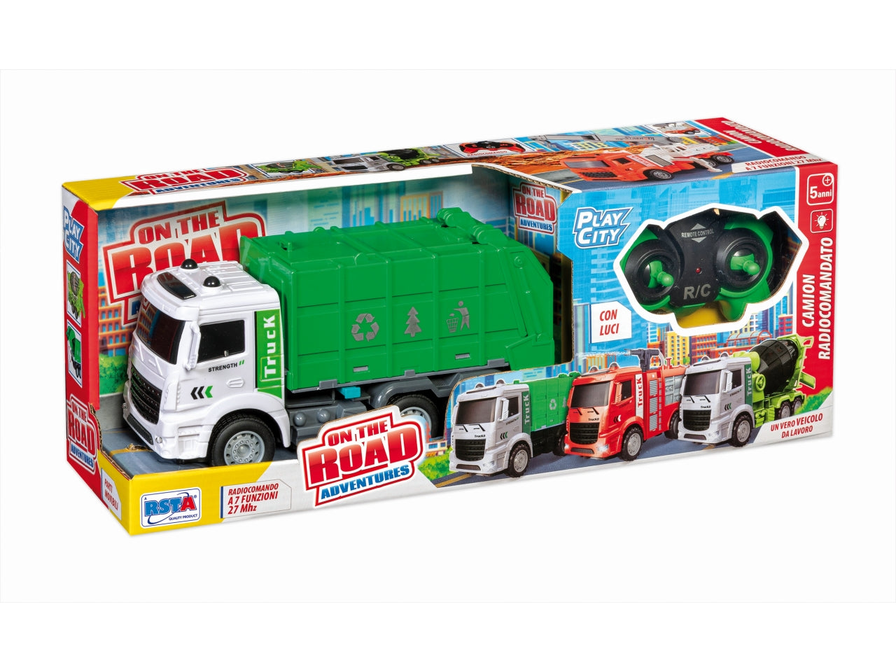 Camion nettezza urbana radiocomandato