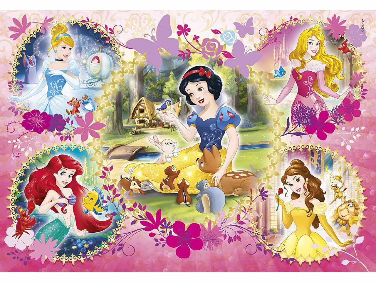 Puzzle 2x60 princess 07133p