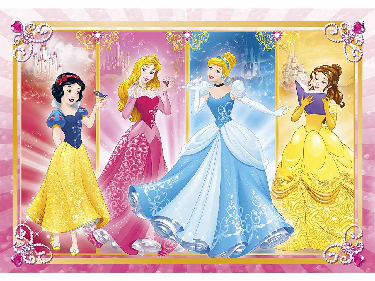 Puzzle 2x60 princess 07133p