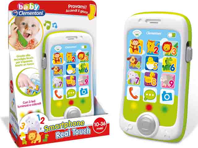 Clementoni Smartphone Touch & Play Gioco Interattivo