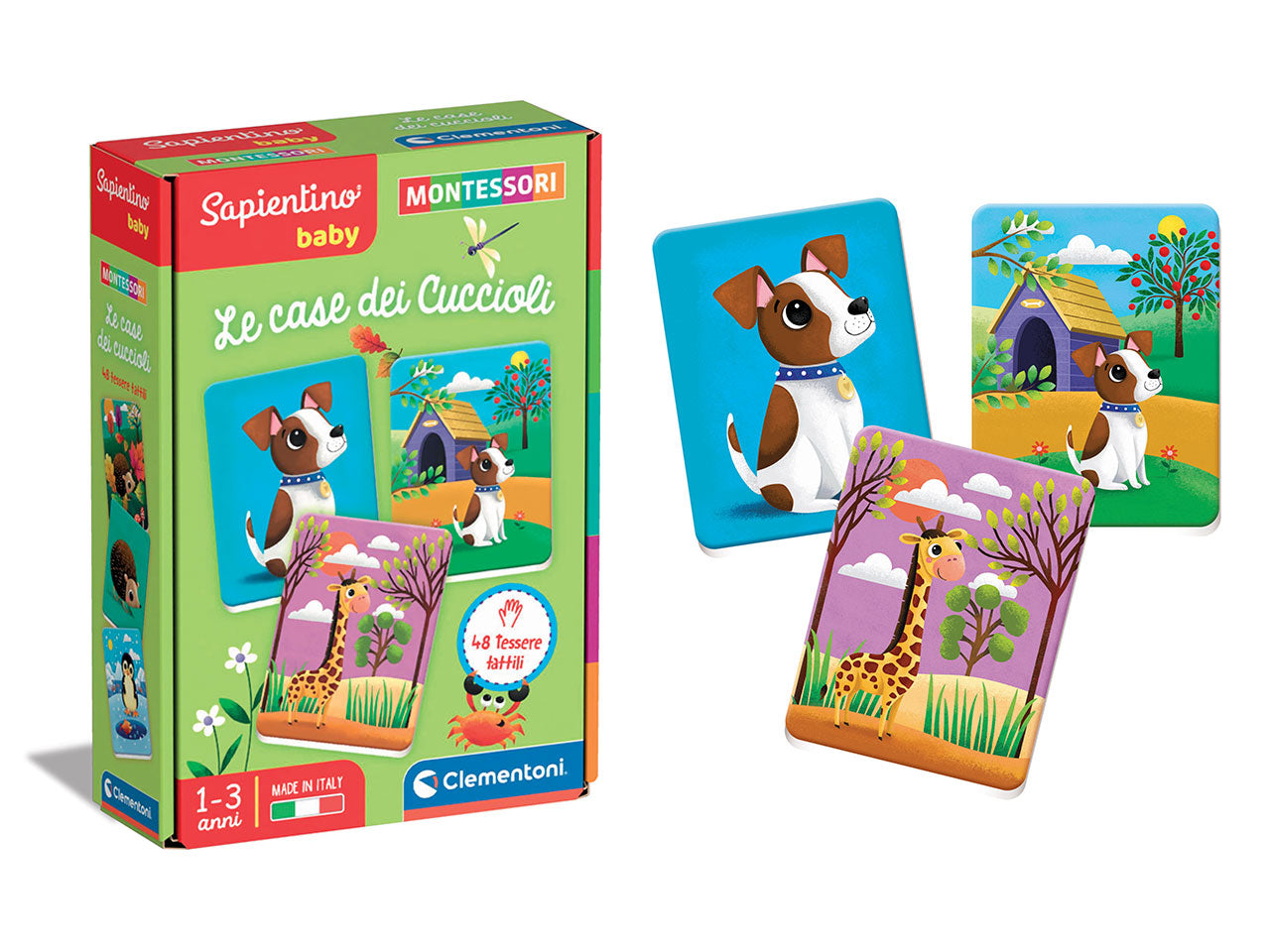 Sapientino Baby Case dei Cuccioli Gioco Educativo - Clementoni