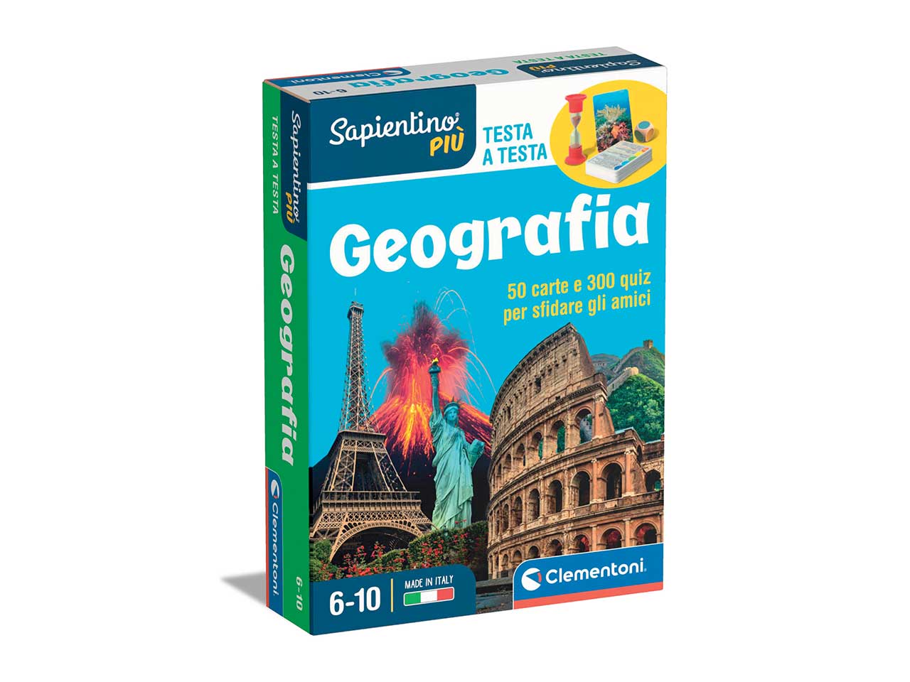 Sapientino Testa Quiz Geografia - Clementoni