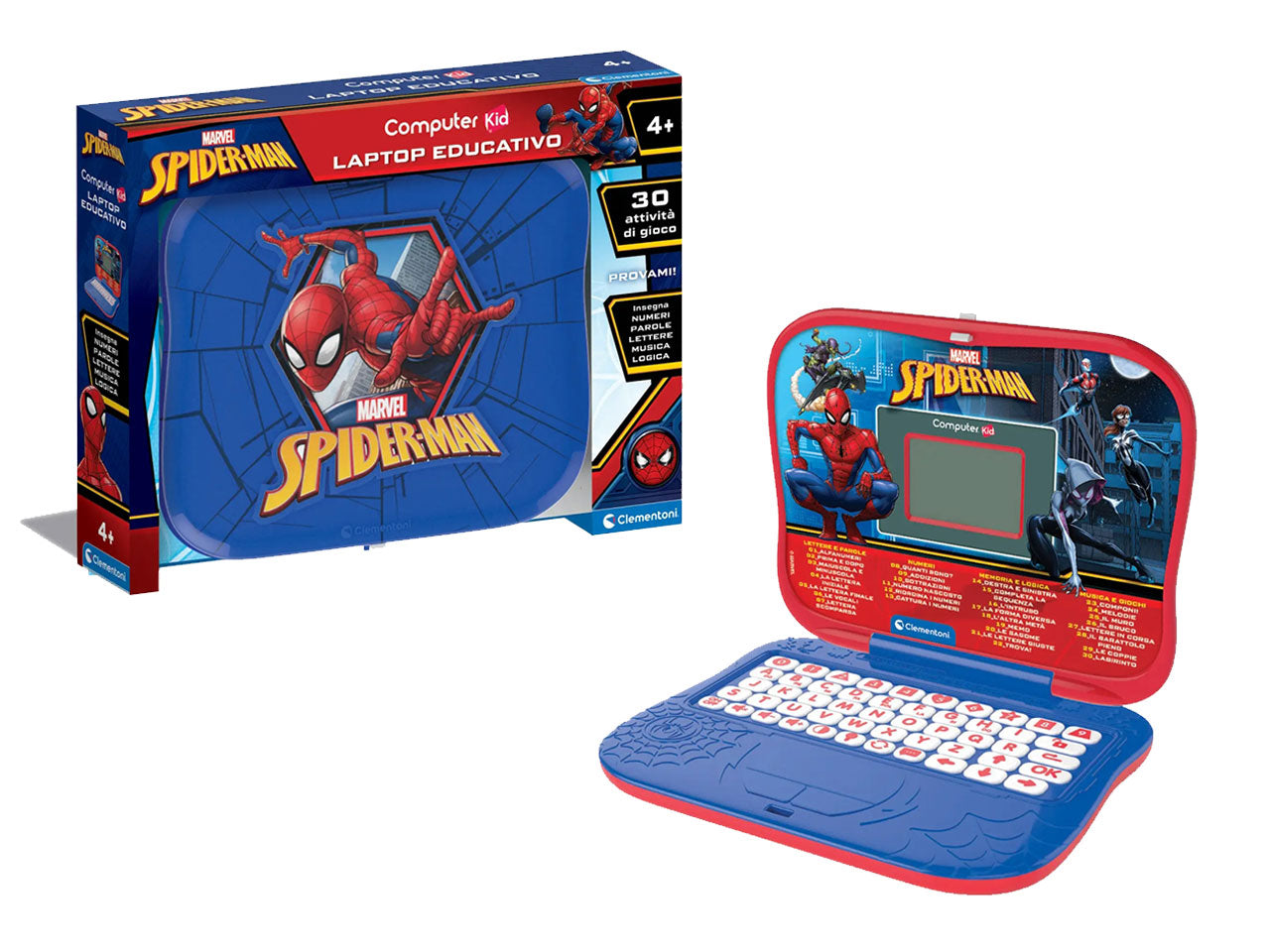 Educativi Giochi Ela Spiderman Laptop - Clementoni