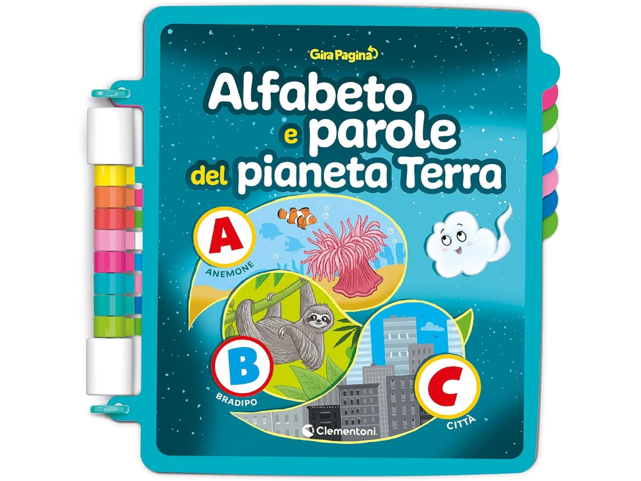 Sapientino Girapagina L'Alfabeto Del Pianeta Terra Libro Educativo Interattivo - Clementoni