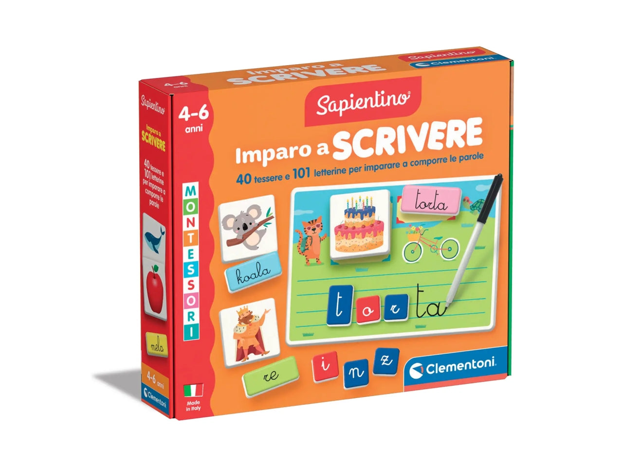 Sapientino Montessori Imparo A Scrivere - Clementoni