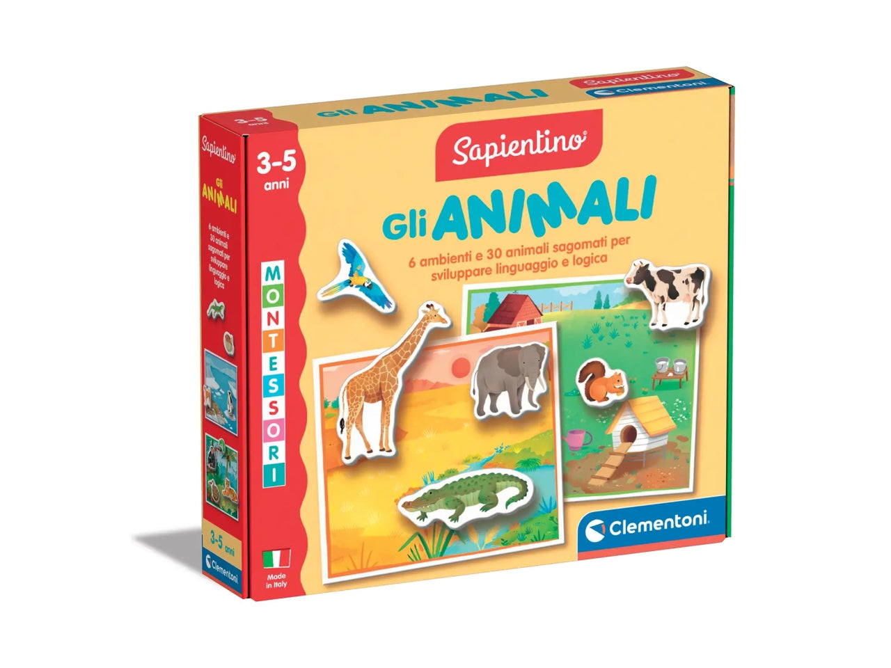 Giochi Sapientino Montessori Animali - Clementoni