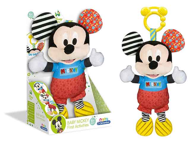 Baby Mickey First Activities Peluche Baby Mickey - Clementoni