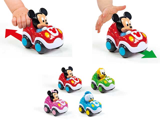 Disney Baby Pull&Go Macchinine Tira e Vai - Clementoni