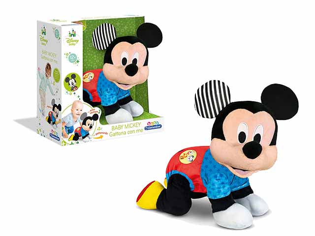 Disney Baby Mickey Gattona con Me Clementoni