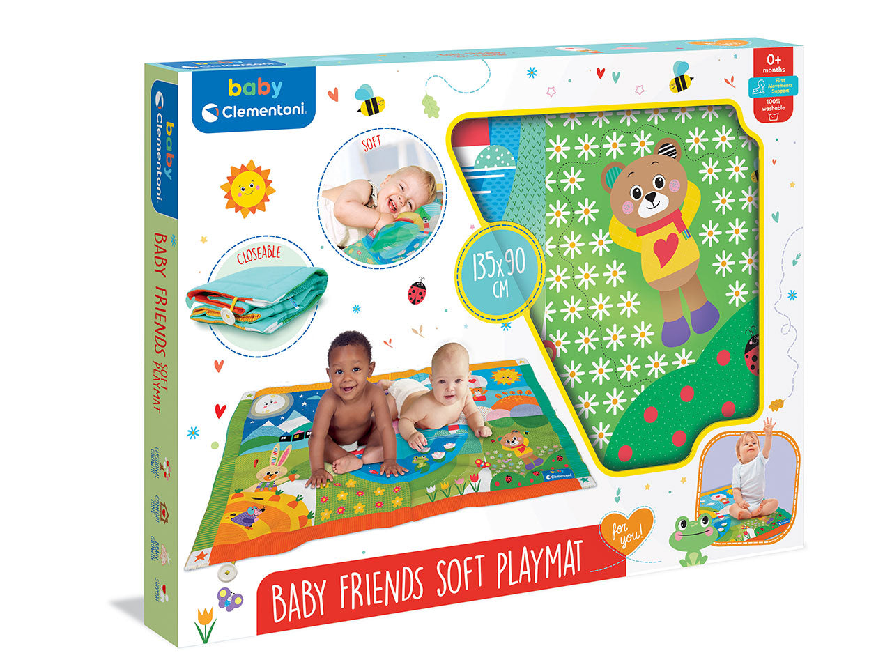 Tappetino Baby Friends Soft Playmat - Clementoni