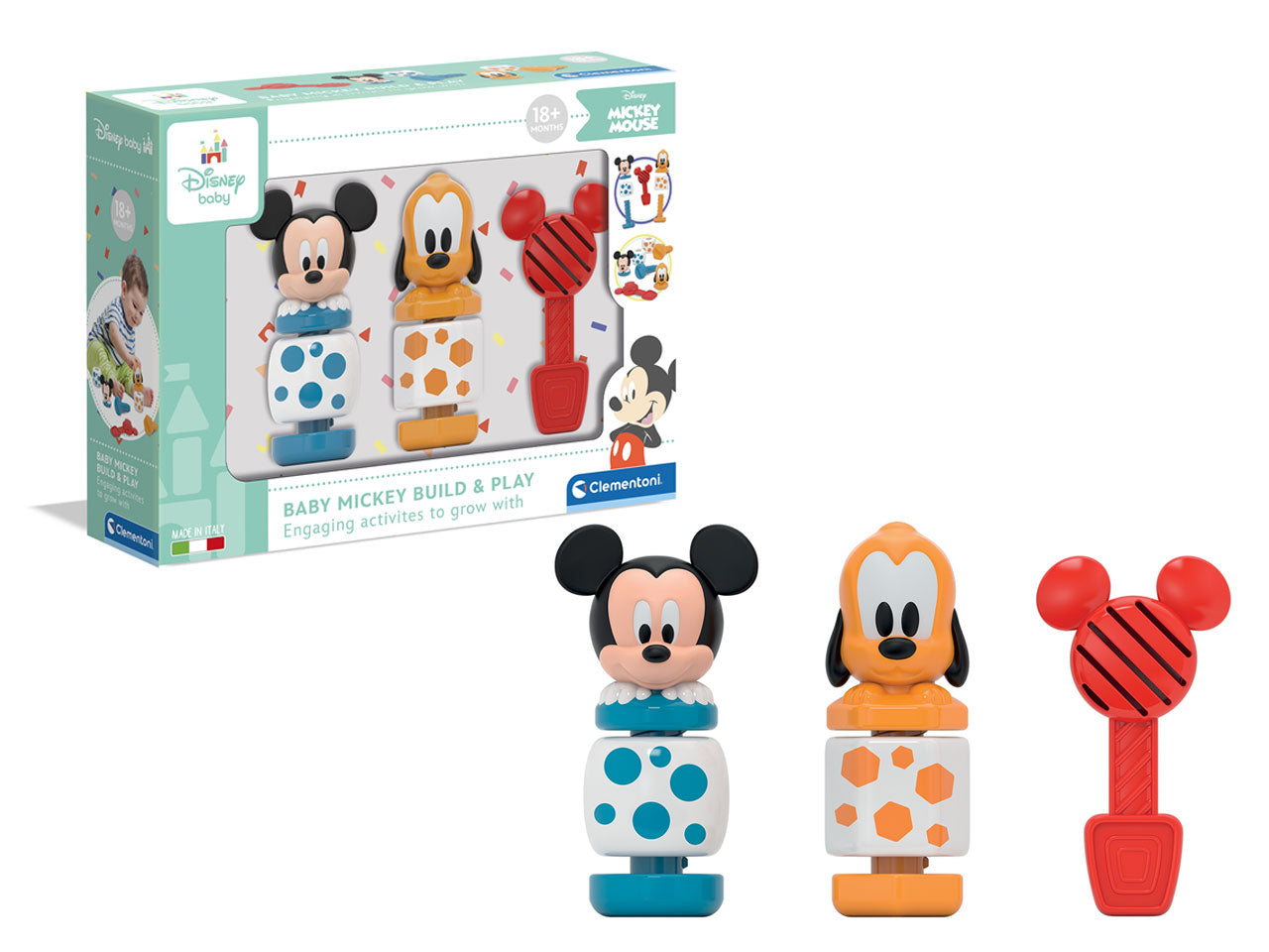 Disney Baby Mickey Costruisci E Gioca Incastri - Clementoni