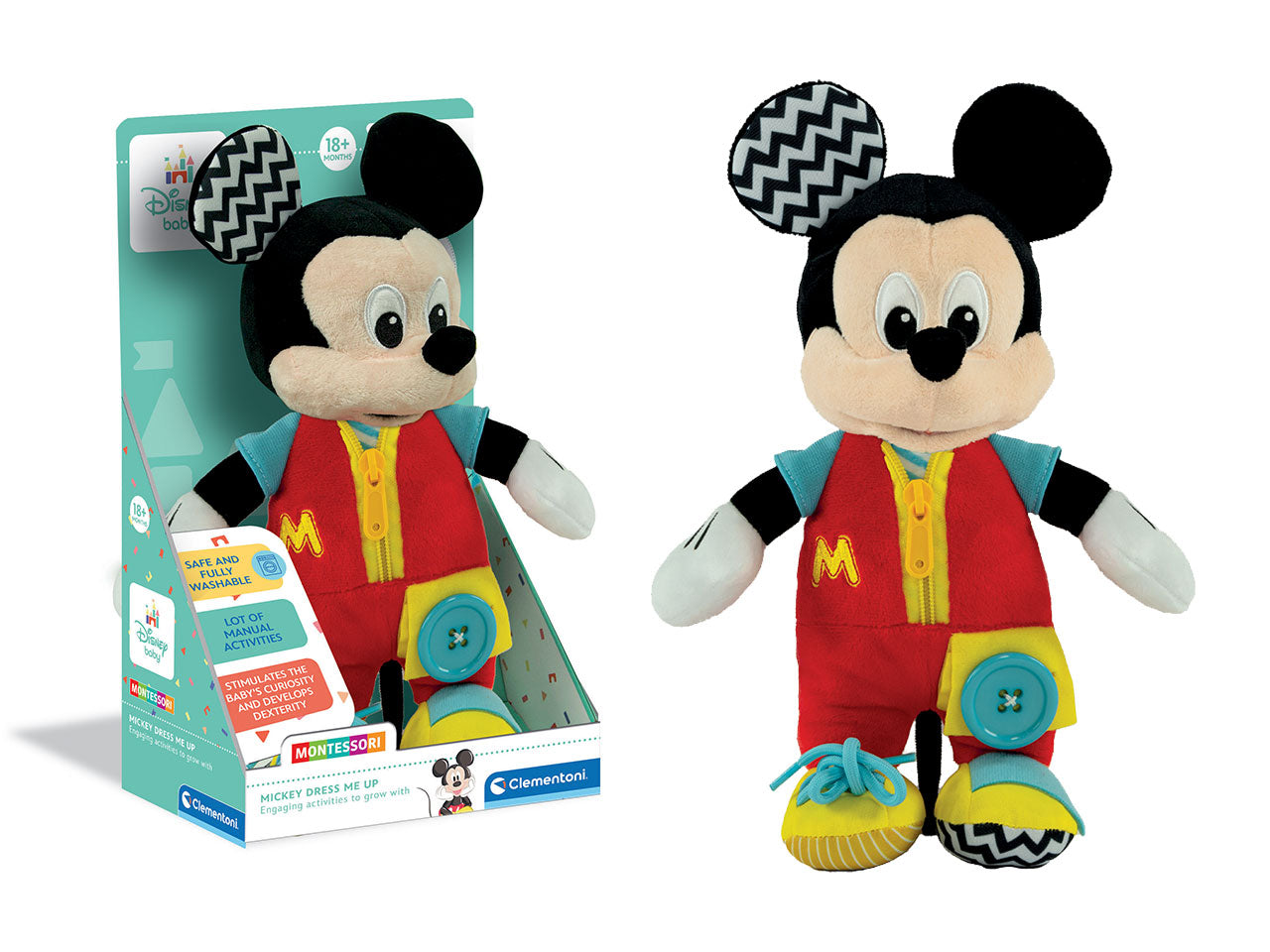 Disney Baby Dress Me up Attività Metodo Montessori - Clementoni