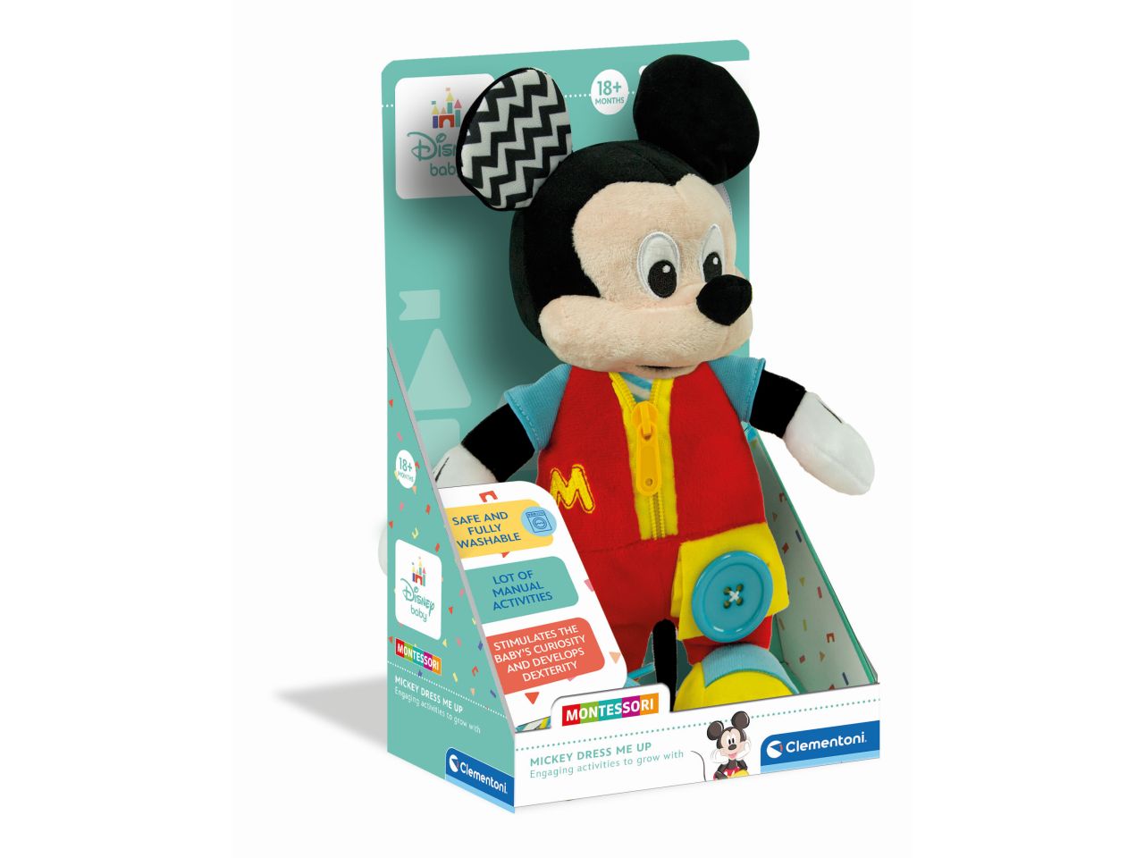 Disney Baby Dress Me up Attività Metodo Montessori - Clementoni