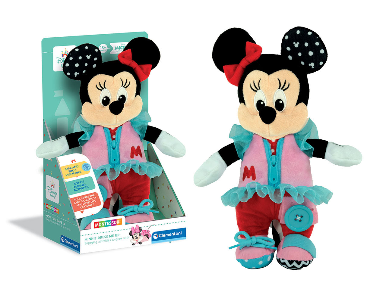 Disney Baby Dress Me up Attività Montessori - Clementoni