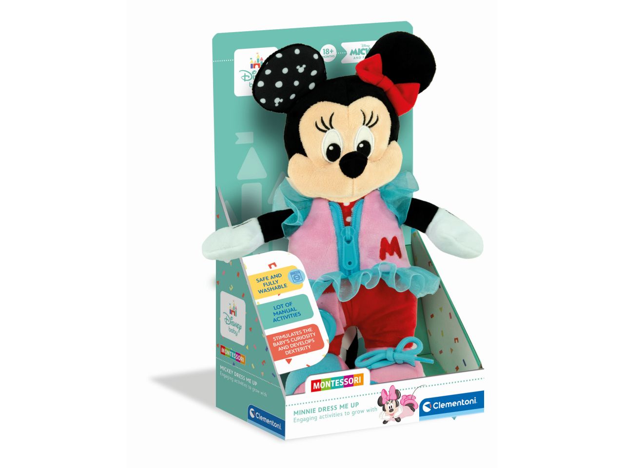 Disney Baby Dress Me up Attività Montessori - Clementoni