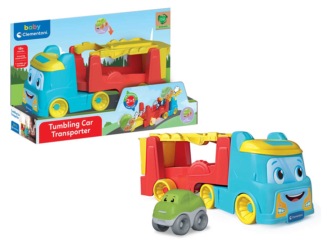 Baby clementoni car transporter