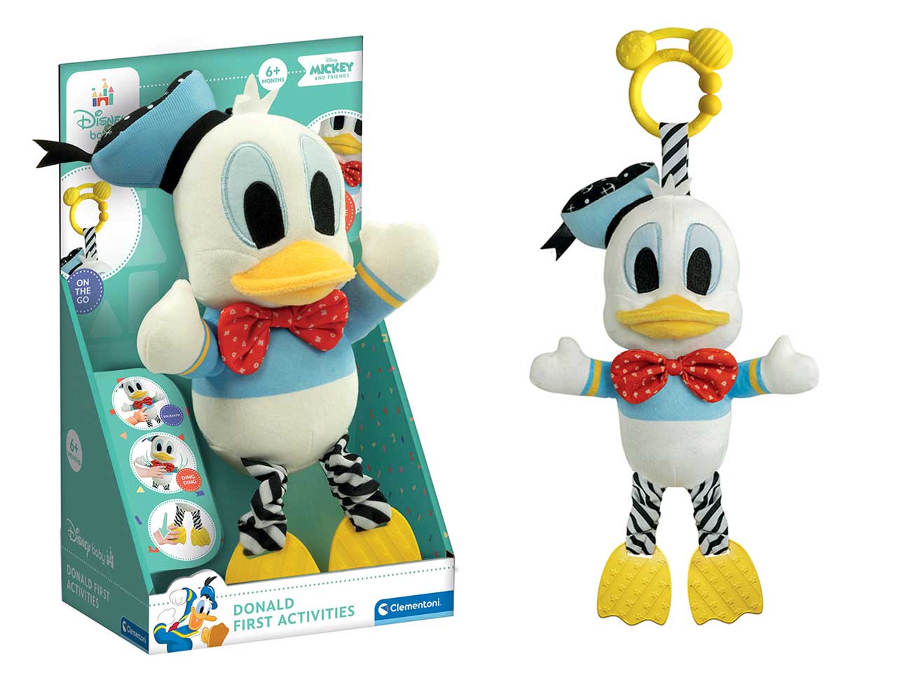 Donald duck peluche prime attivita'