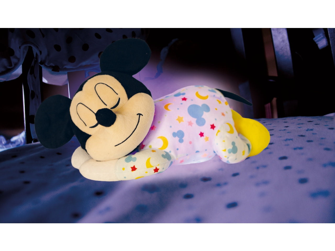 Peluche Rilassante Mickey Mindfulness Plush per il Benessere del Bambino - Clementoni