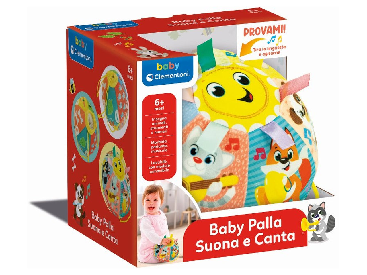 Baby Palla Suona e Canta - Clementoni