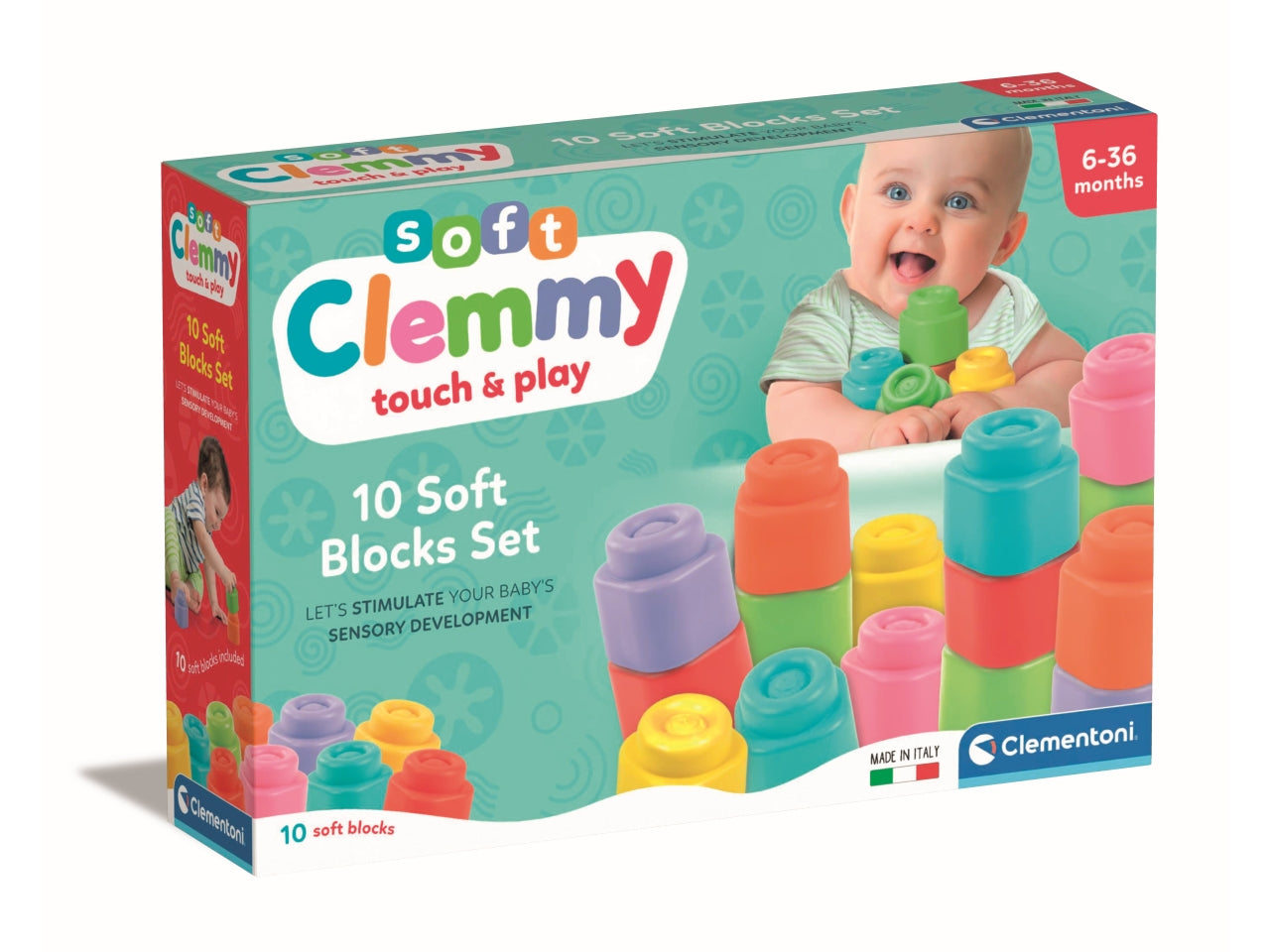 Soft clemmy - confezione da 10 mattoncini