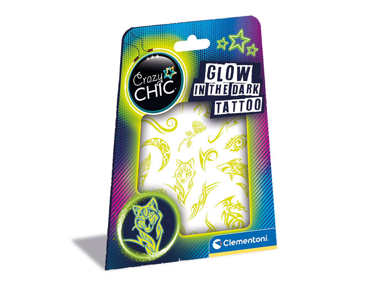 Crazy chic glow in the dark tattoo 1868