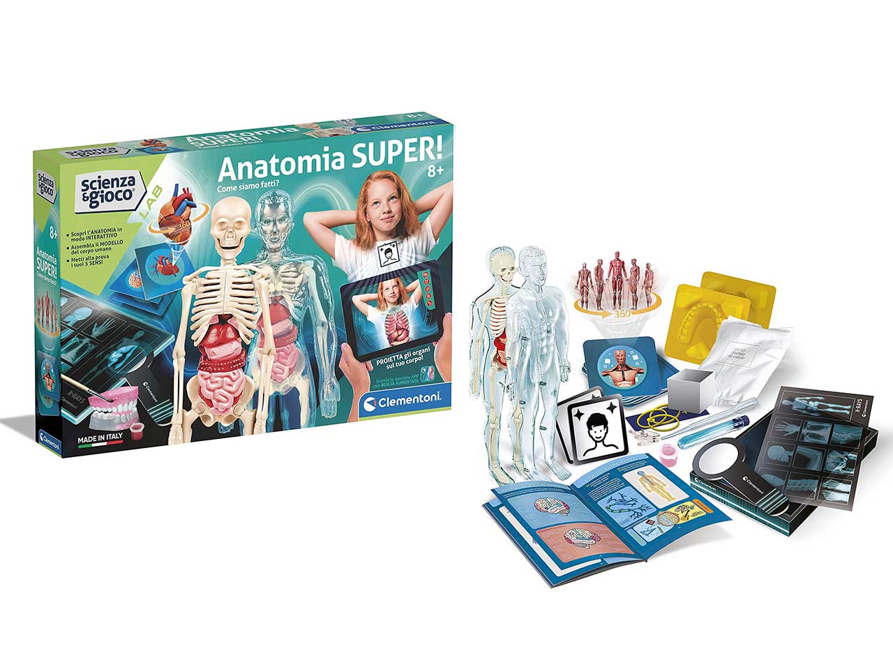 Scienza E Gioco Lab Anatomia Super Gioco Scientifico - Clementoni