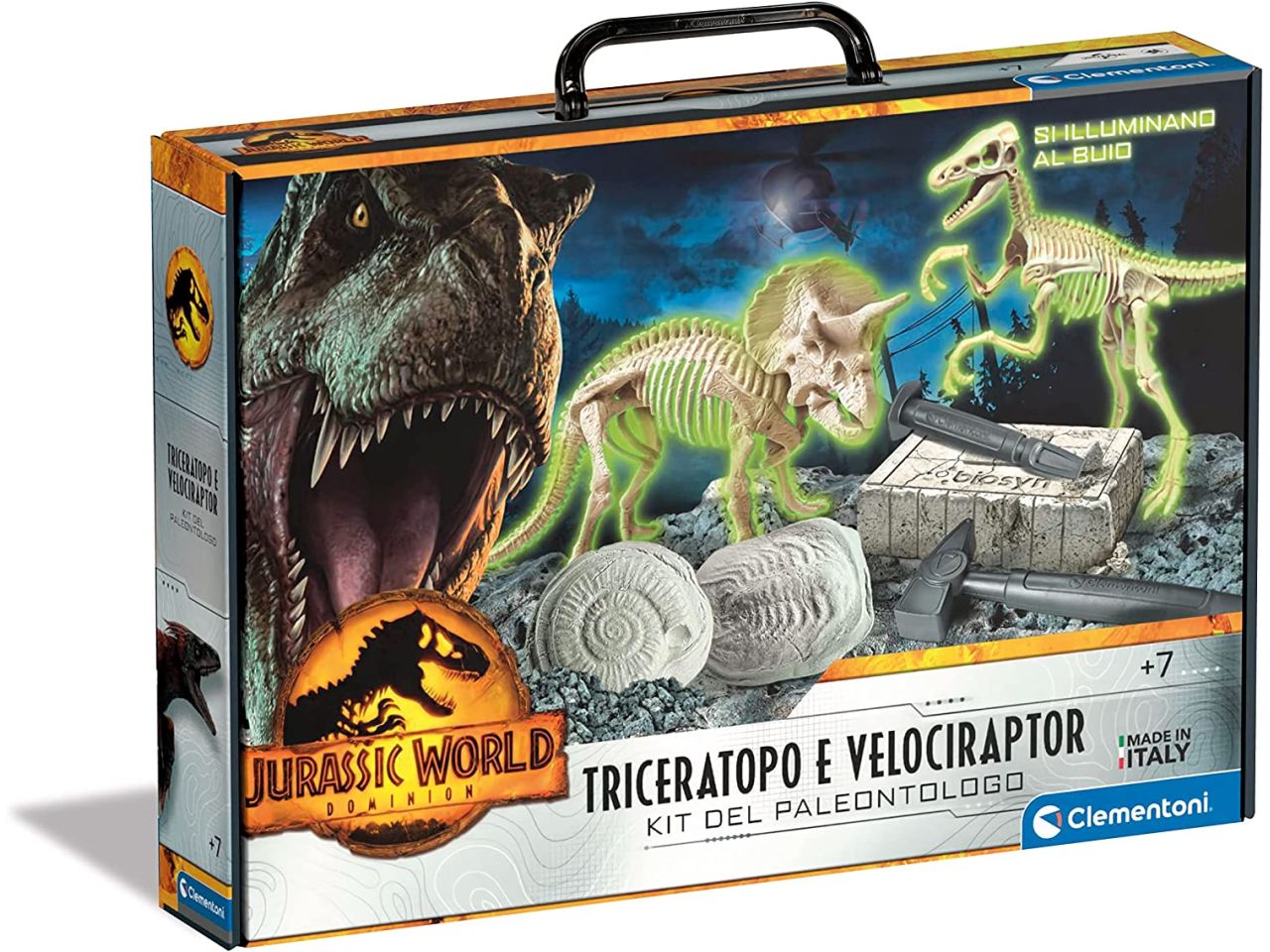 Jw 3 dino 2in1 velociraptor e tricer 19