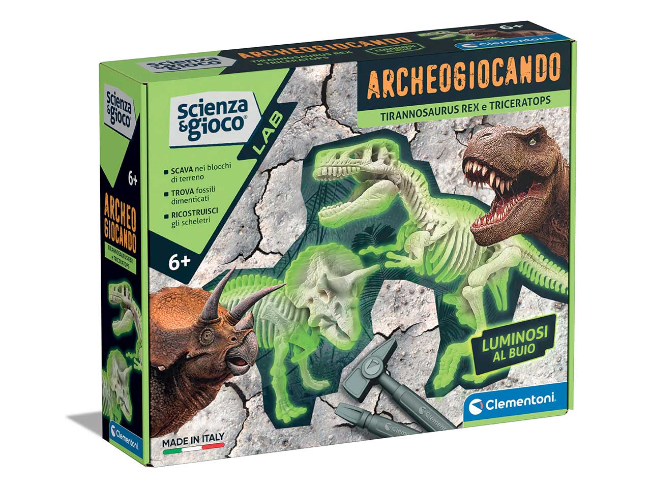 Scienza Lab Archeogiocando Dinosauri - Clementoni