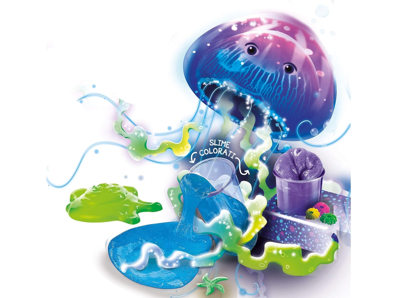 Scienza&gioco slime tentacoli fluo