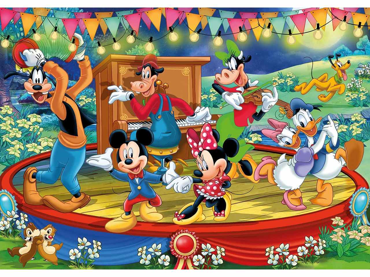 Puzzle 2x60 mickey and friends 21620p